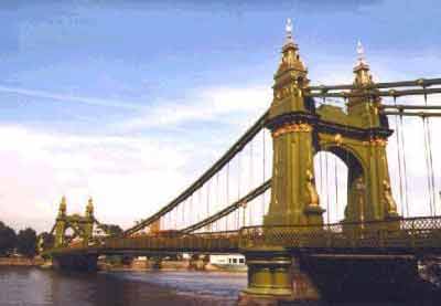 Hamersmith Bridge, London, England
