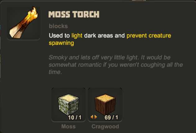 Moss Torch