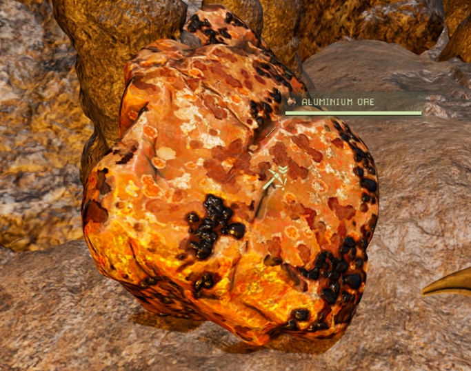 Aluminium ore