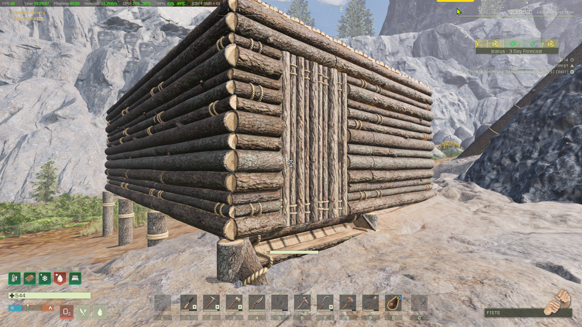 The beginnings of your base