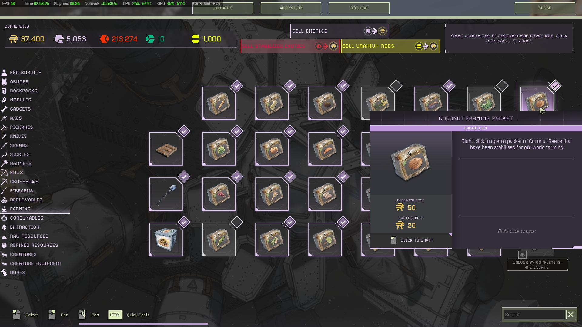 Buy the seeds for 70 Ren