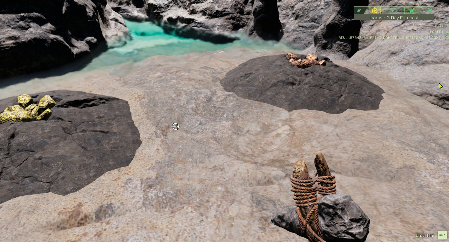 Deep ore deposits