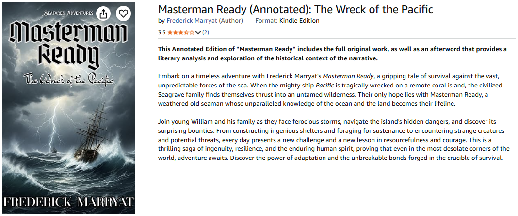 Masterman Ready Cover