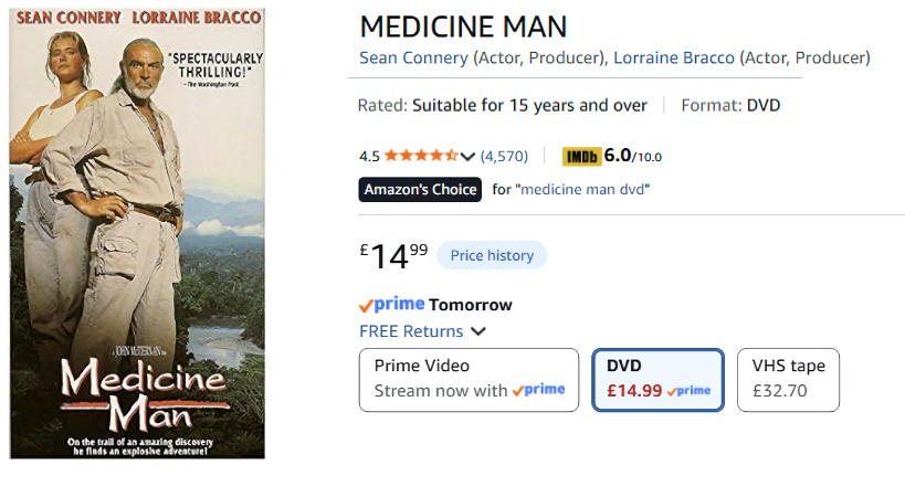 Medicine Man DVD Cover
