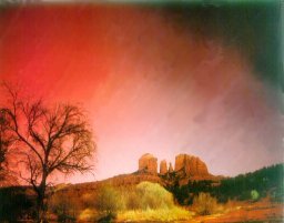 Shifting Aurora Background